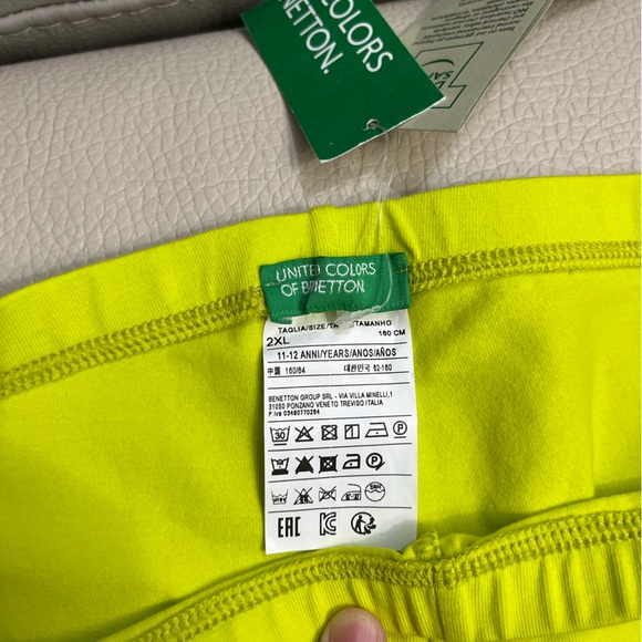 NWT - United Colors of Benetton Kids’ Leggings- Size XXL / 11-12 Y - Picture 4 of 5